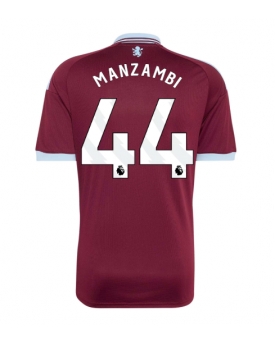 Aston Villa Johan Manzambi #44 Maglia Gara Casa Repliche 2026-27 Maniche Corte Aston Villa Johan Manzambi #44 Maglia Gara Casa Repliche 2026-27 Maniche Corte